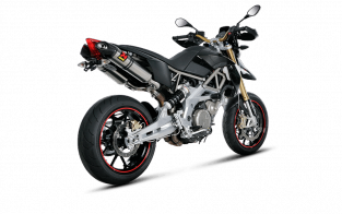 Akrapovic Slip-on Line Titanium Einddemper Set L+R met E-keur Aprilia Dorsoduro 750 2008 2016